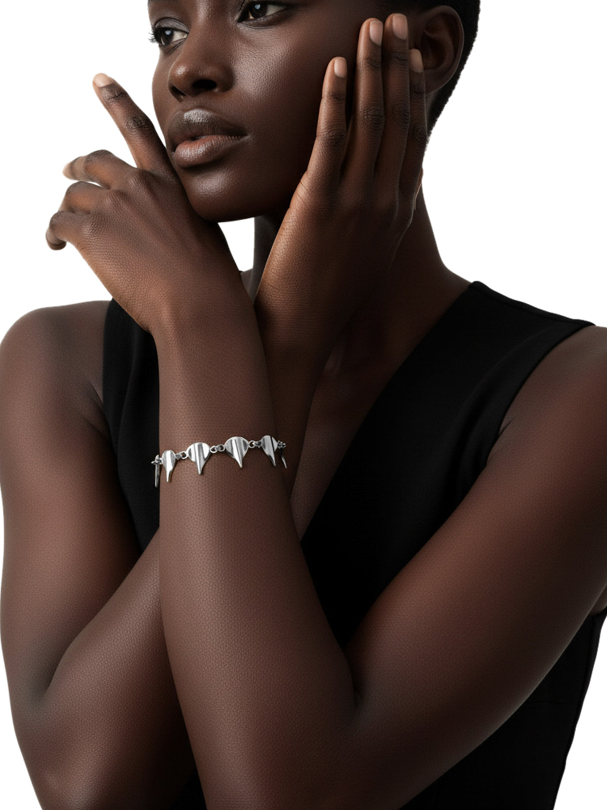 Silver Tembo Link Bracelet