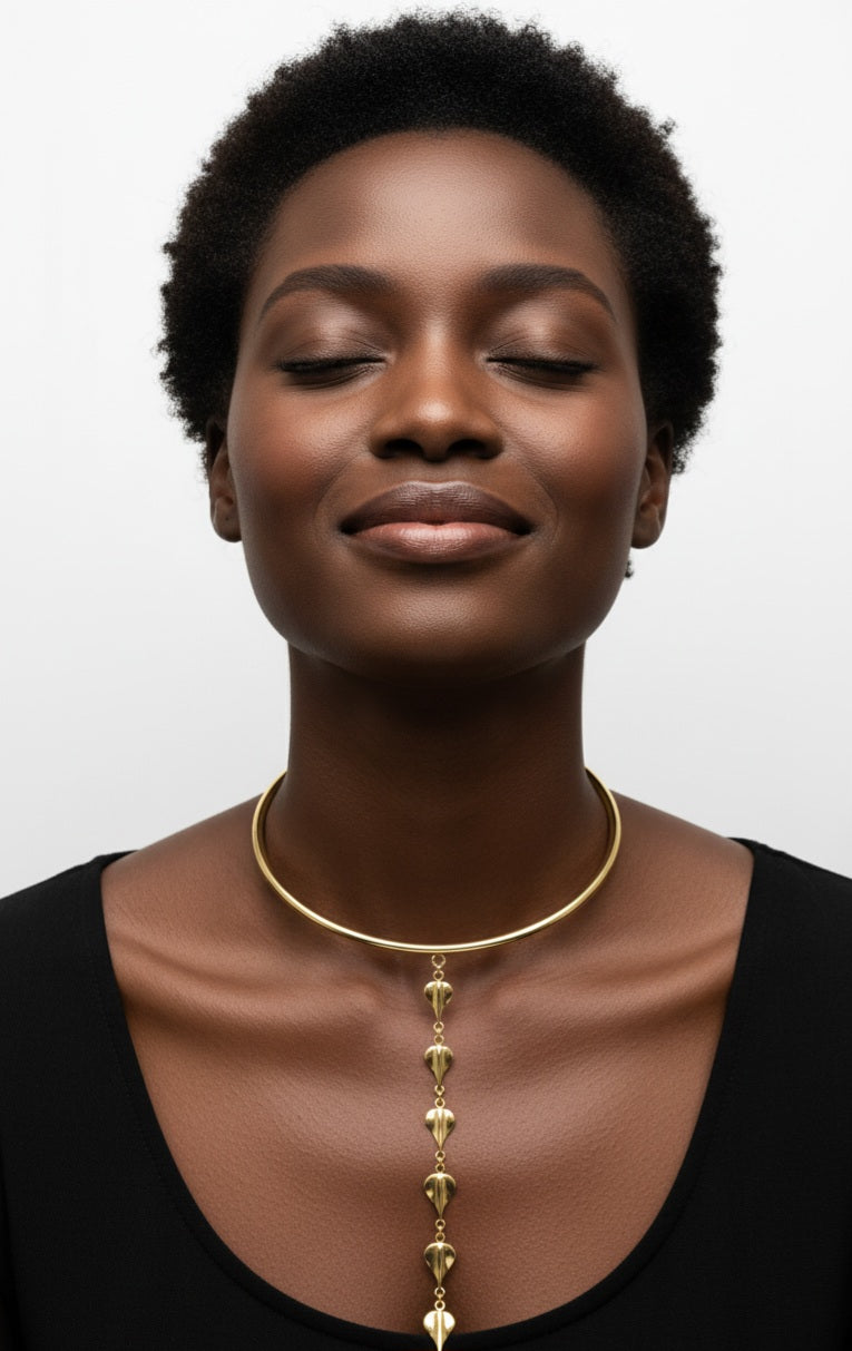 Tembo Drop Collar Necklace