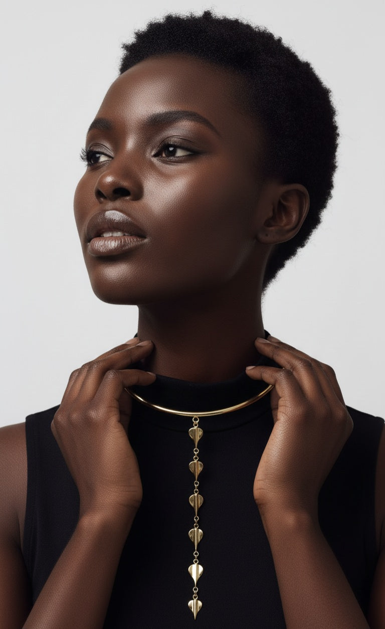 Tembo Drop Collar Necklace