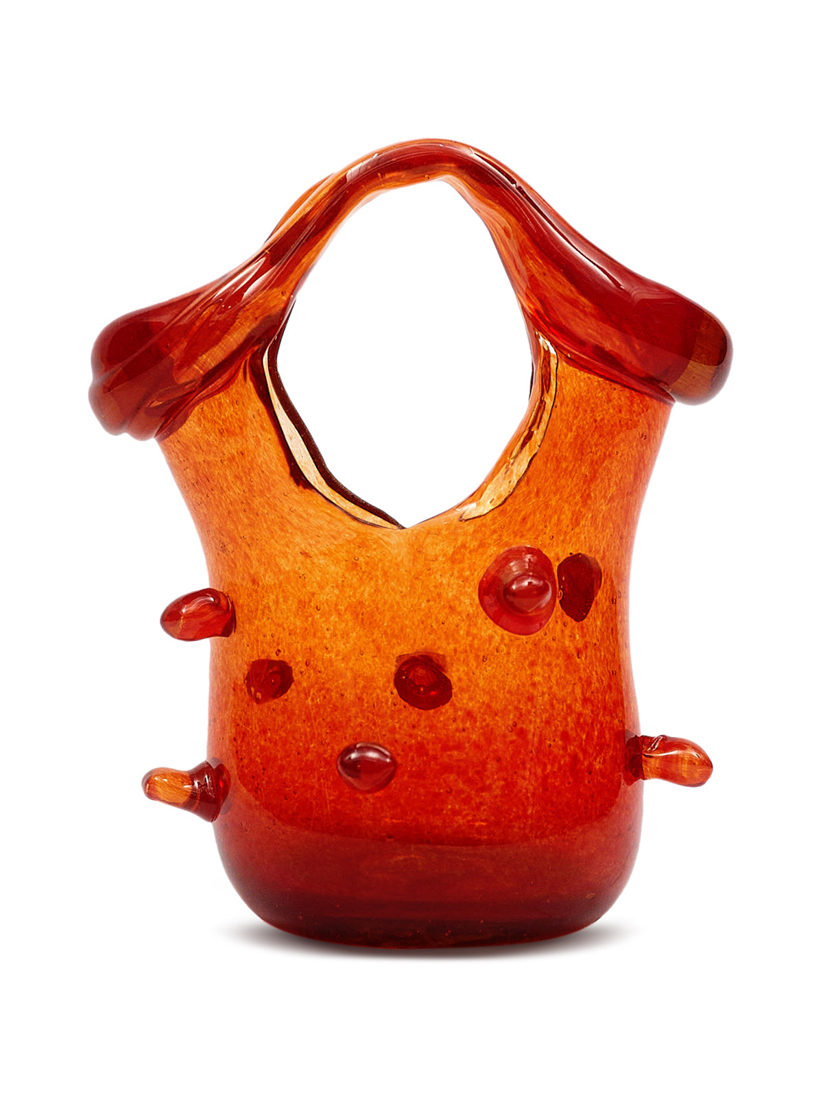Red Mini Glass Bag
