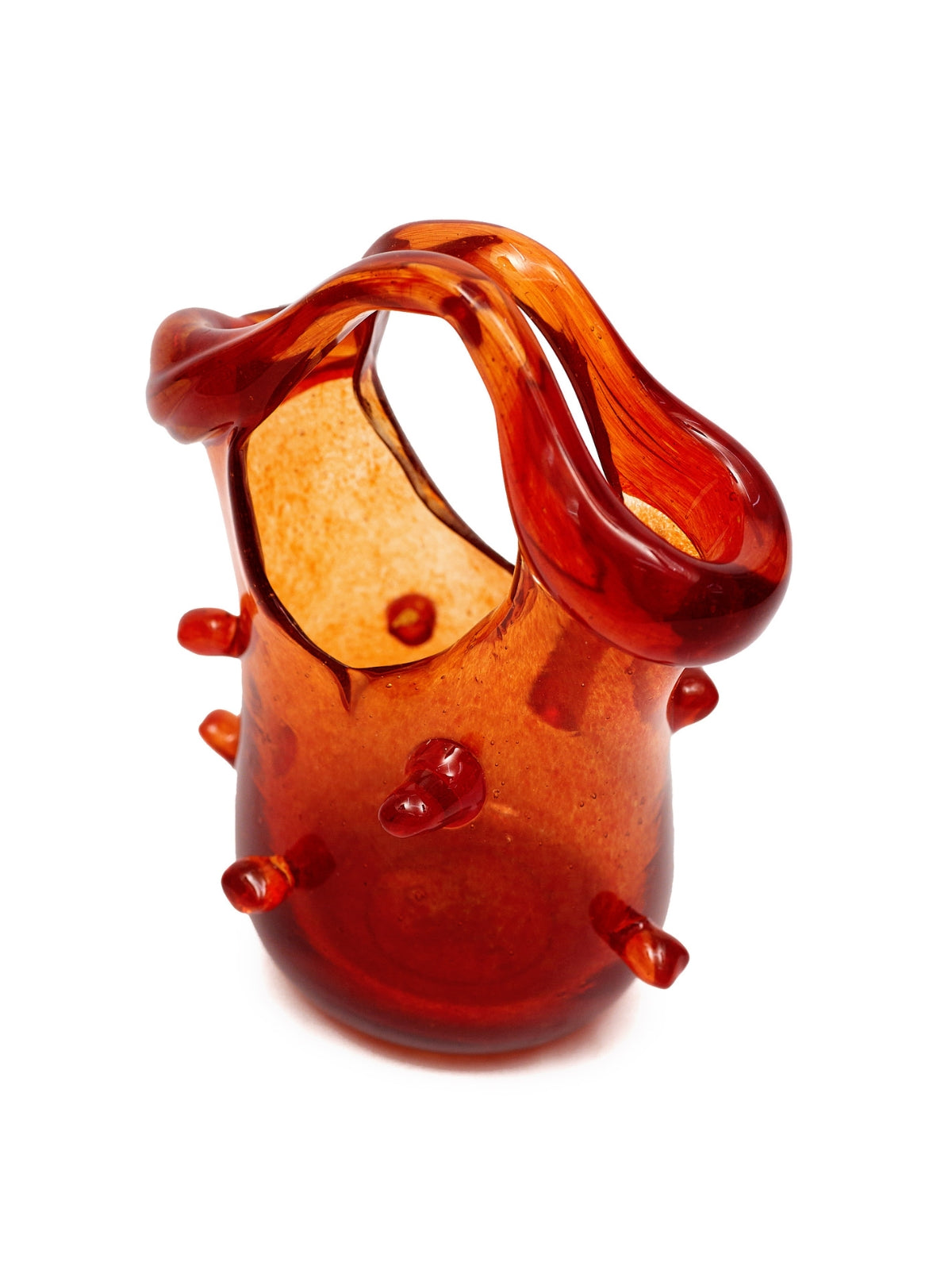 Red Mini Glass Bag