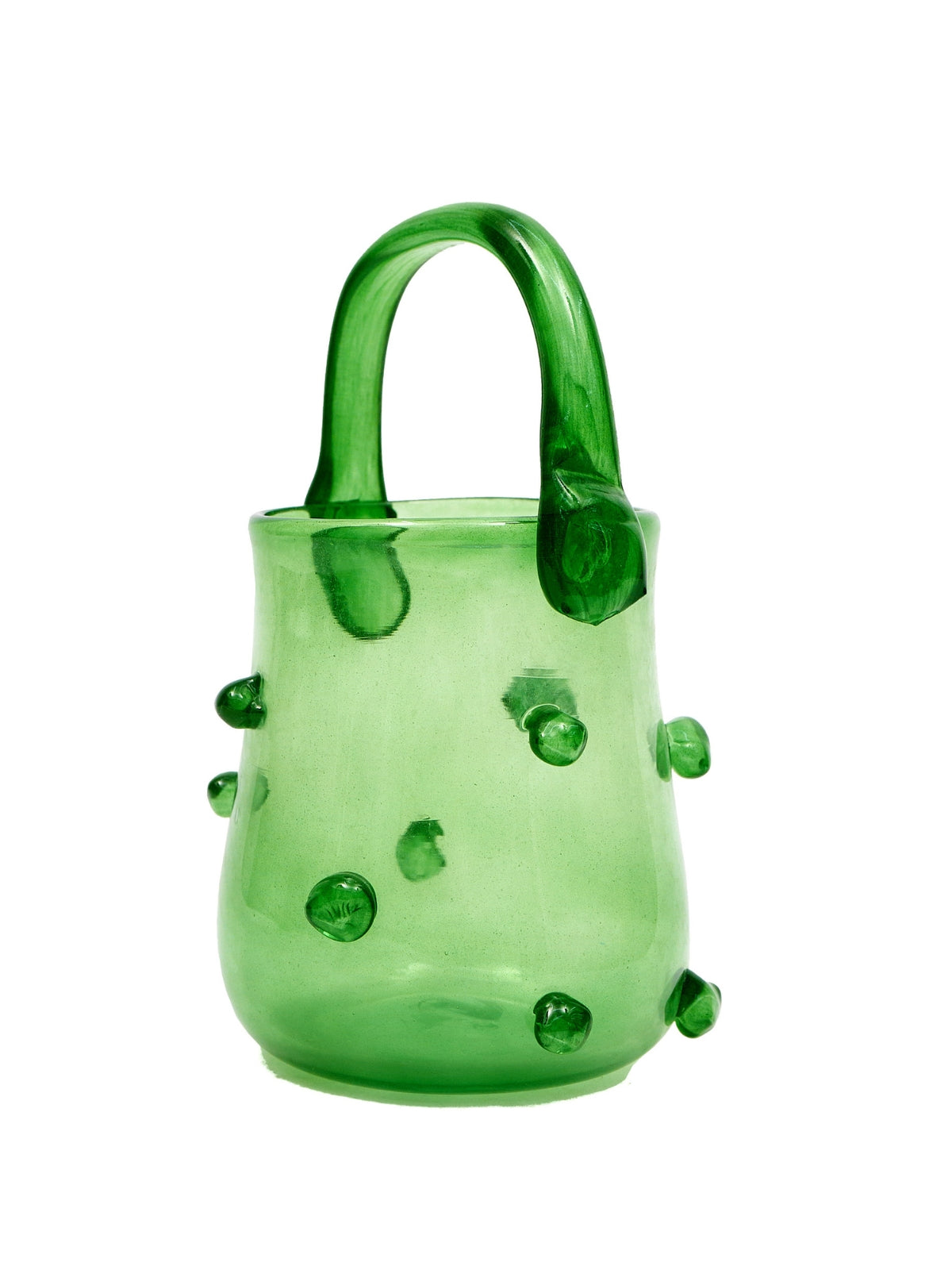 Green Glass Bag