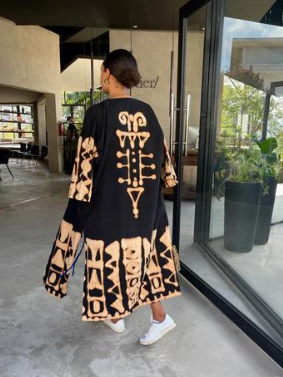 Hand-Painted Coat