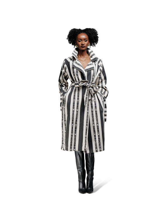 Black And White Upepo Trench