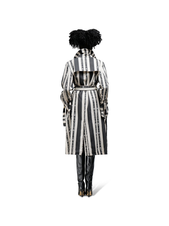 Black And White Upepo Trench