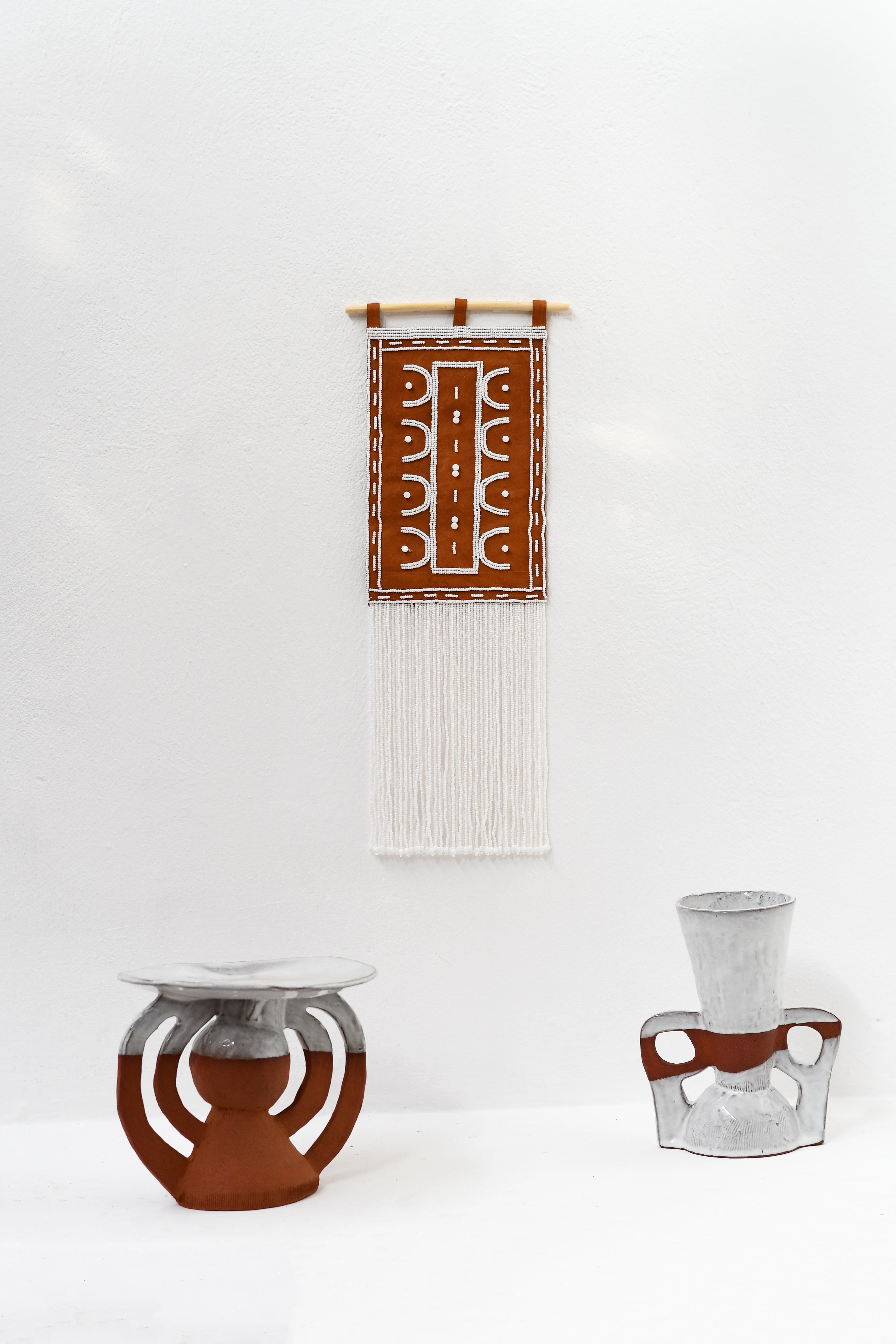 Cameroon Leather Wall Hanging