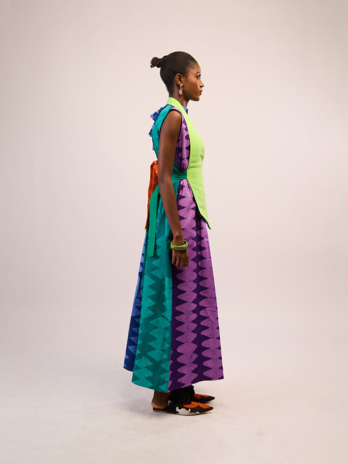 Purple Multicolor Jumpsuit