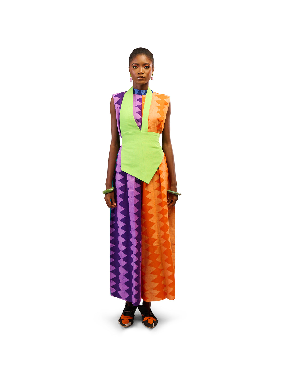 Purple Multicolor Jumpsuit