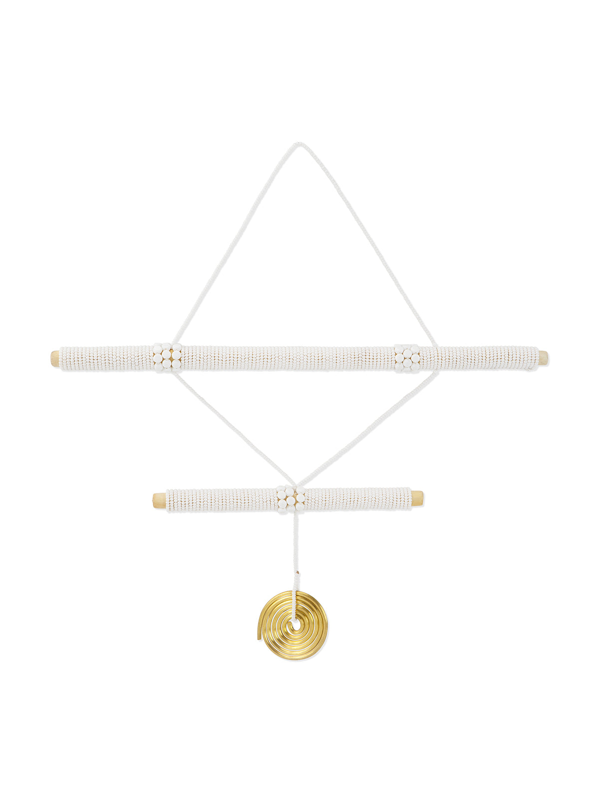 White Stick Hanging Mobile