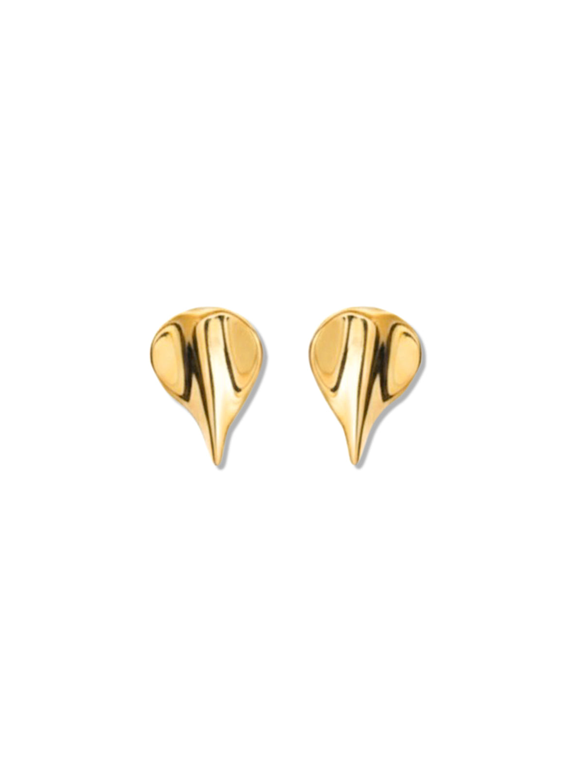 Gold Tembo Stud Earrings