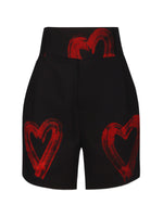 Casj Vol 2 Red Heart Adire Shorts