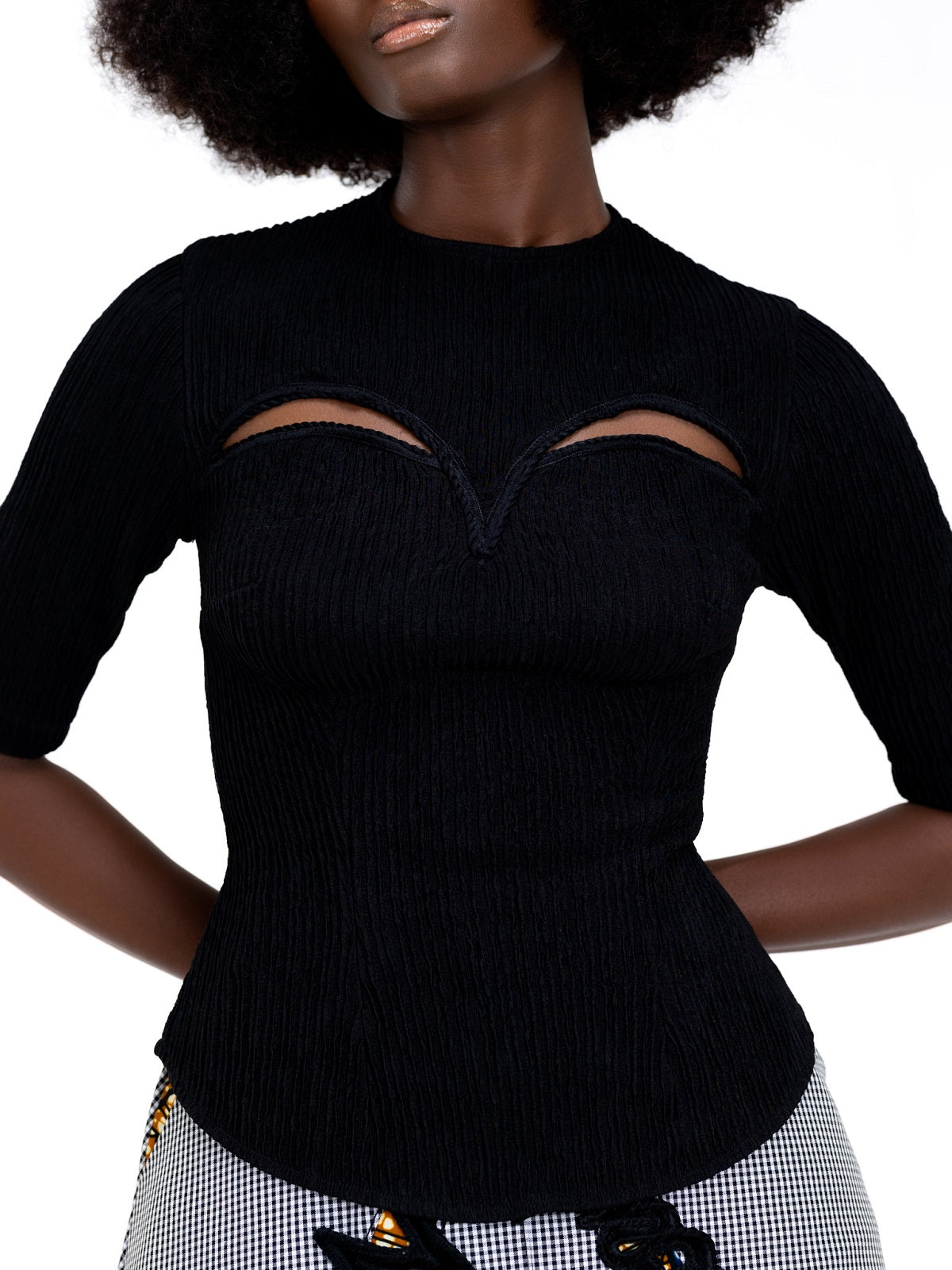 Cutout Knitted Top
