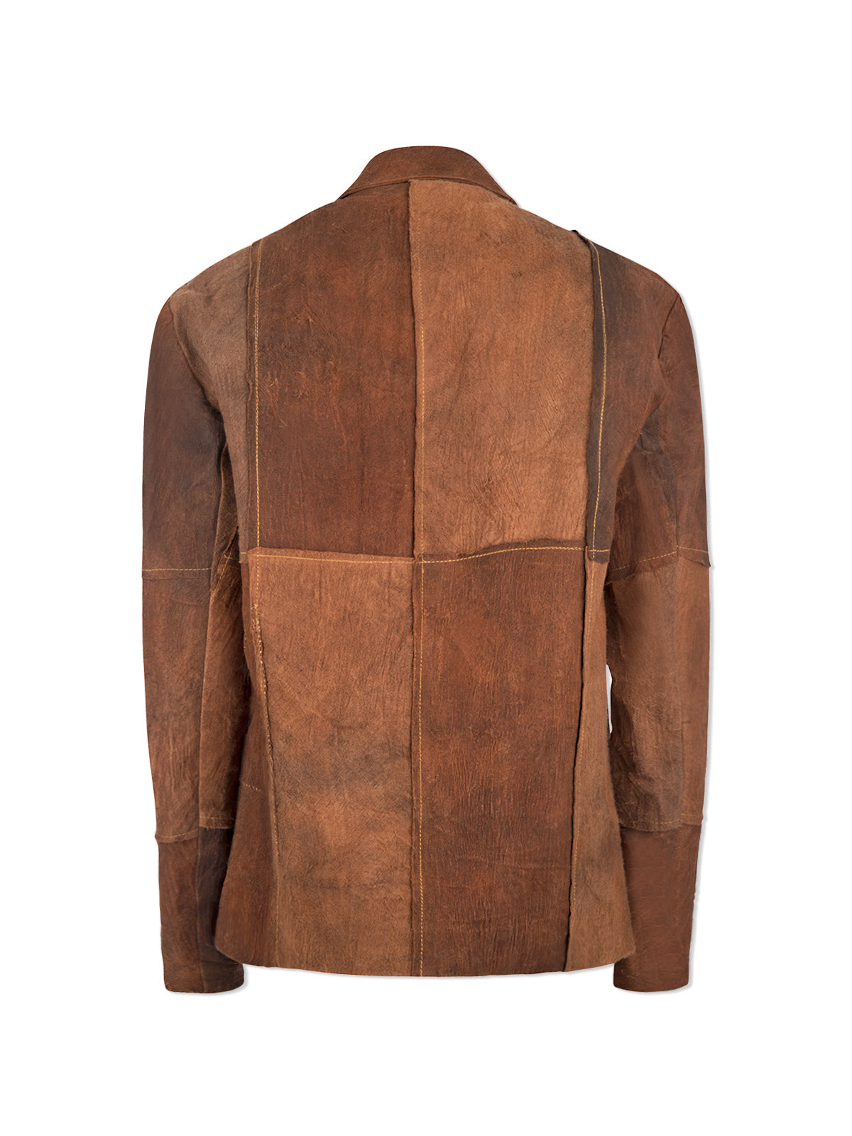 Barkcloth Long-Sleeve Jacket