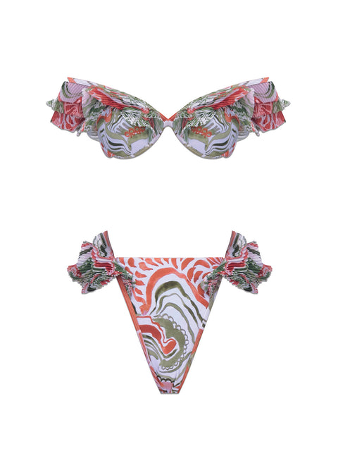 Printed Salama Bikini