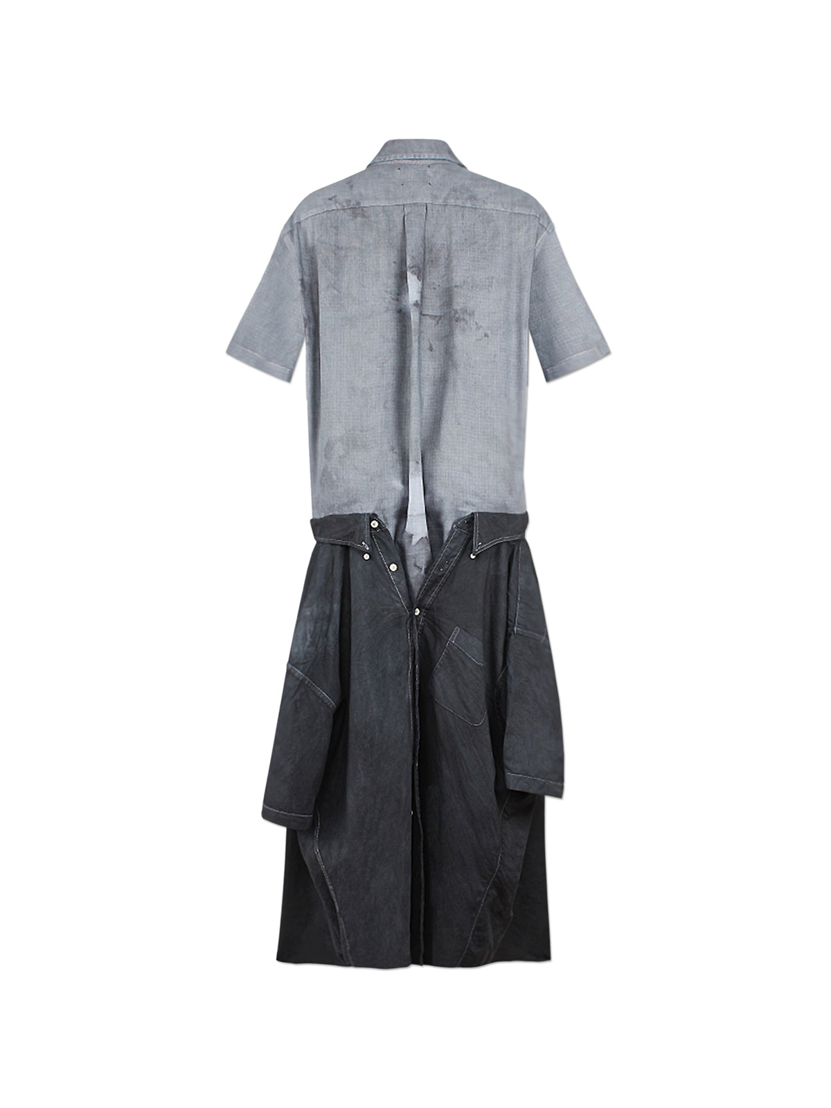 Gray 3-In-1 Shirt Dress