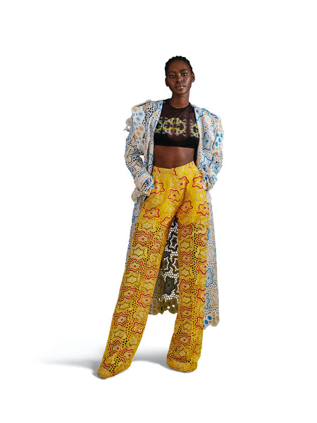 Lisa Folawiyo Vintage Lace Pants – Industrie Africa