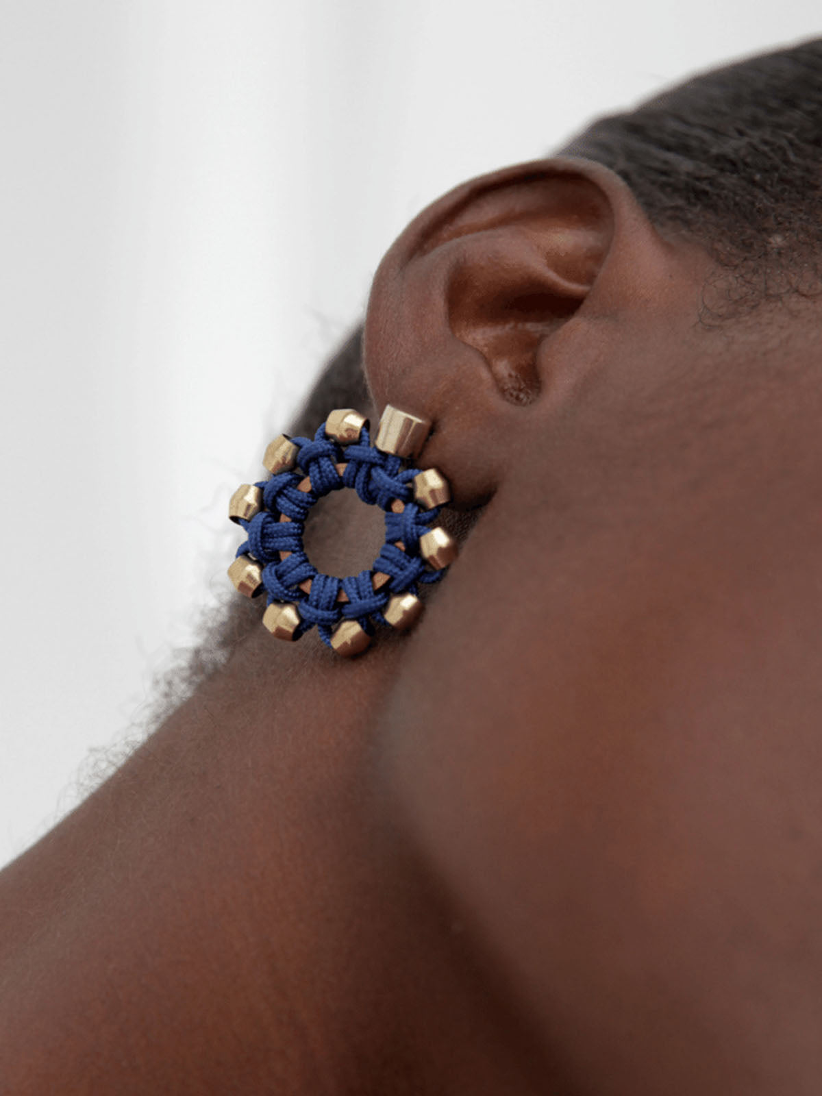 Blue Fiamma Earrings